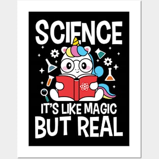 Science It's Like Magic But Real Posters and Art